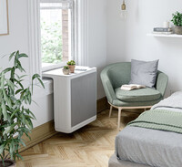 Gradient window-mounted heat-pump.