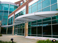 Industrial Louvers building installation