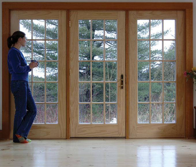floor coated with Polywhey from Vermont Natural Coatings