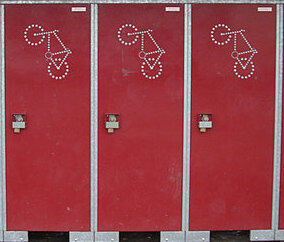 bike lockers in the UK