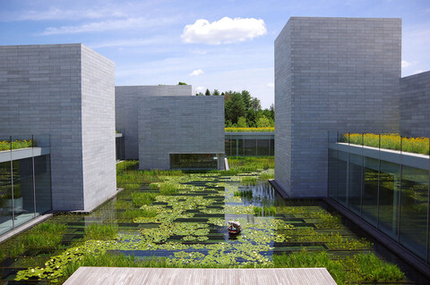 Glenstone museum water court