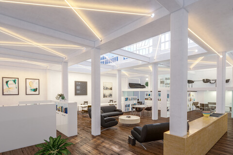 white Lazer Line rendering