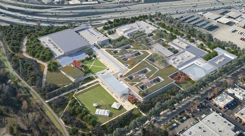 Microsoft’s Mountain View, California campus.