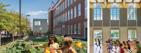 Mundo Verde Bilingual Public Charter School by Studio Twenty Seven Architecture.