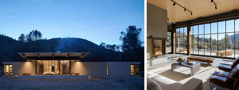 Sawmill Canyon Retreat, by Olson Kundig.