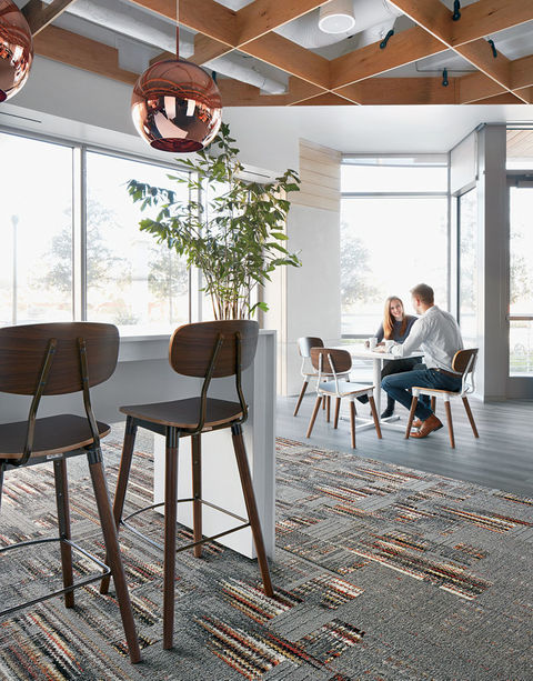 Interface carpet with EPD