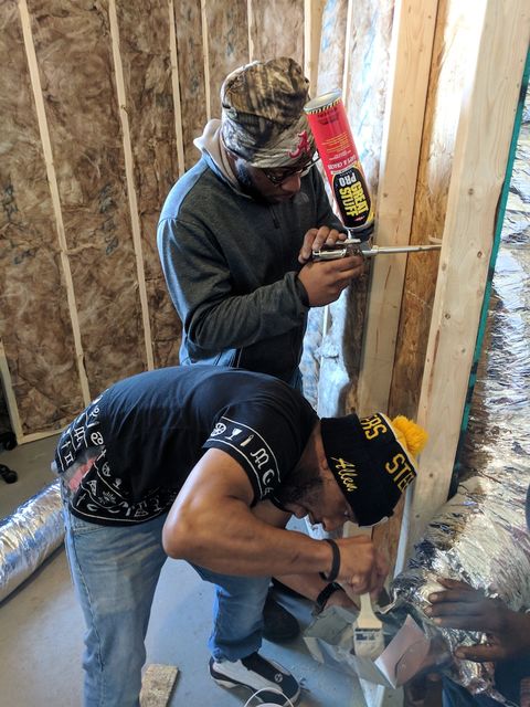 Green building training program for low-income students. 